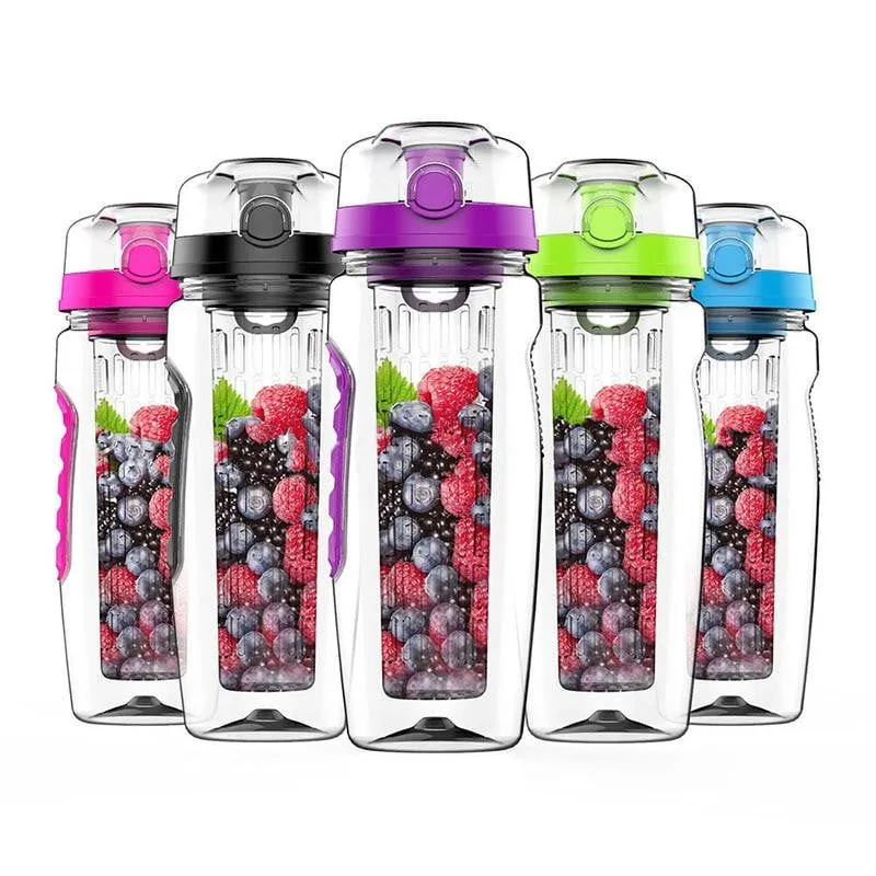 32 oz (1L) Pop-top Infuser Tritan PBA-free Water Bottle