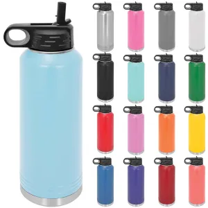 40 oz Stainless Steel Sports Water Bottle Polar Camel Blank