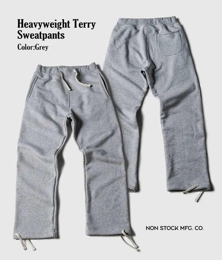 Athletic Jogging Pants Heavy French Terry Sweatpants for Men