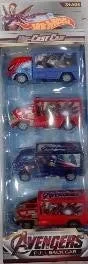 AVENGERS PULL BACK CAR 4PCS BOX (054-5)