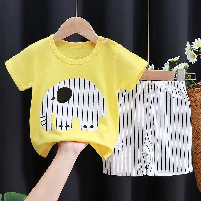 Baby Girl Clothes Boy Children's Clothing Sets Girls Suit Costume Boys Set Child Summer Babies Kids Mother