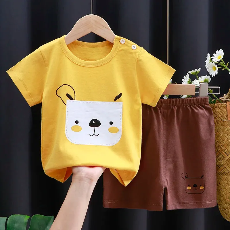 Baby Girl Clothes Boy Children's Clothing Sets Girls Suit Costume Boys Set Child Summer Babies Kids Mother