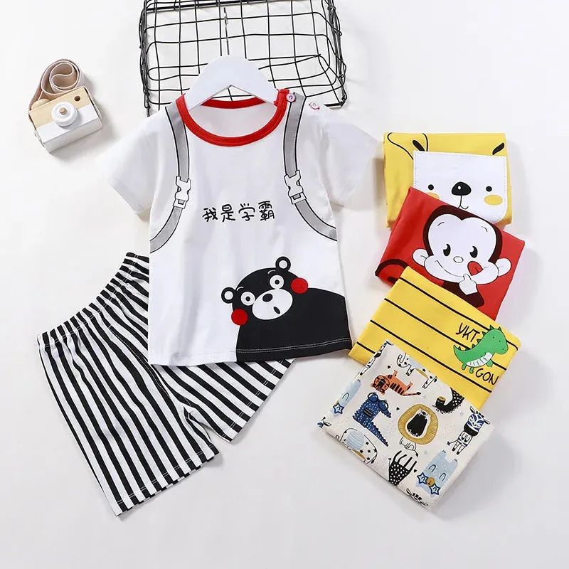 Baby Girl Clothes Boy Children's Clothing Sets Girls Suit Costume Boys Set Child Summer Babies Kids Mother