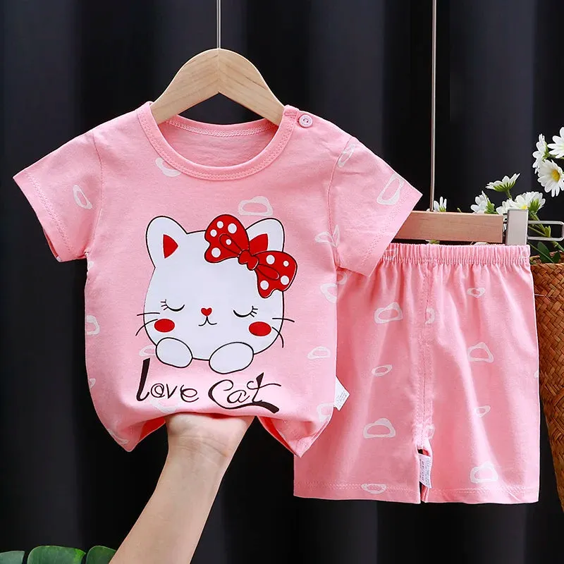 Baby Girl Clothes Boy Children's Clothing Sets Girls Suit Costume Boys Set Child Summer Babies Kids Mother