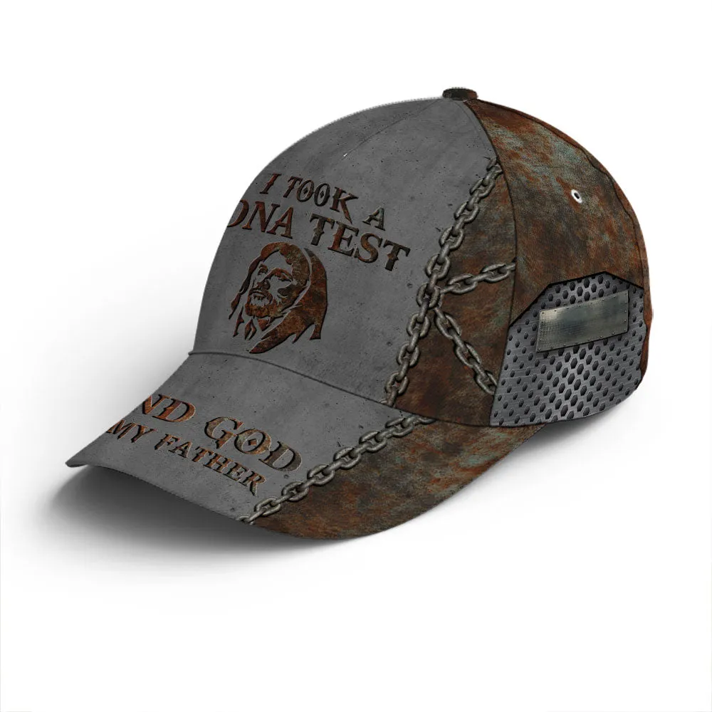 Baseball Cap For God Lovers Chain Rust And Metallic Coolspod