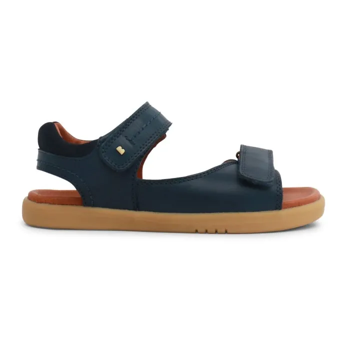 Bobux Kid  Plus Driftwood Navy Open Toe Sandal 833501AA