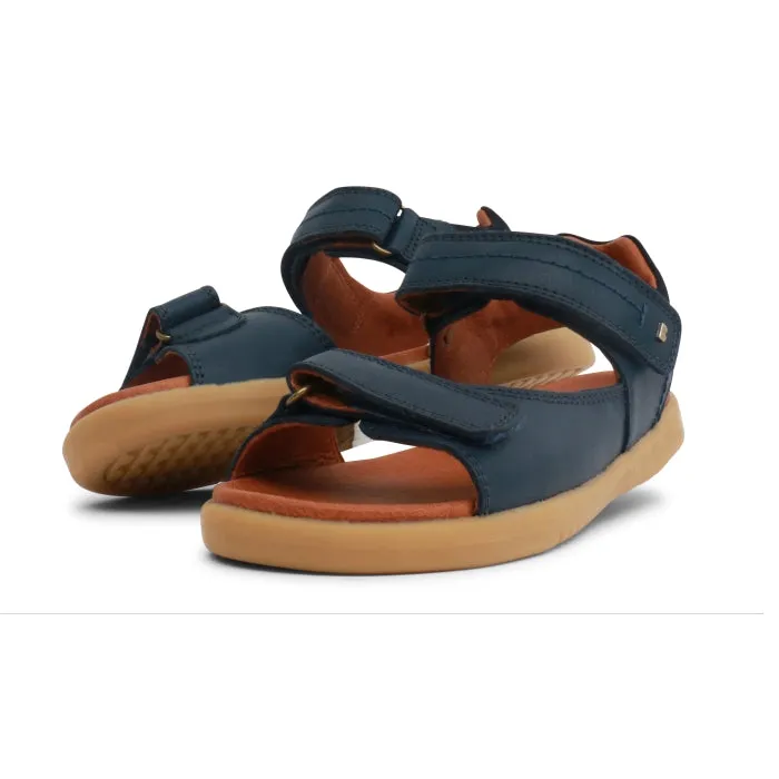 Bobux Kid  Plus Driftwood Navy Open Toe Sandal 833501AA