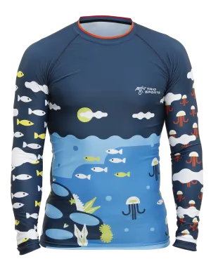 Boys Ocean Jelly Trashee Rashguard