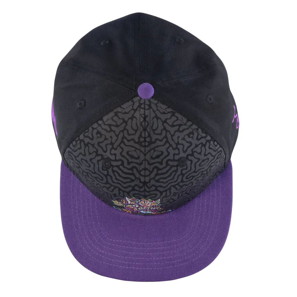 Chris Dyer Galaktic Gang Purple Fitted Hat