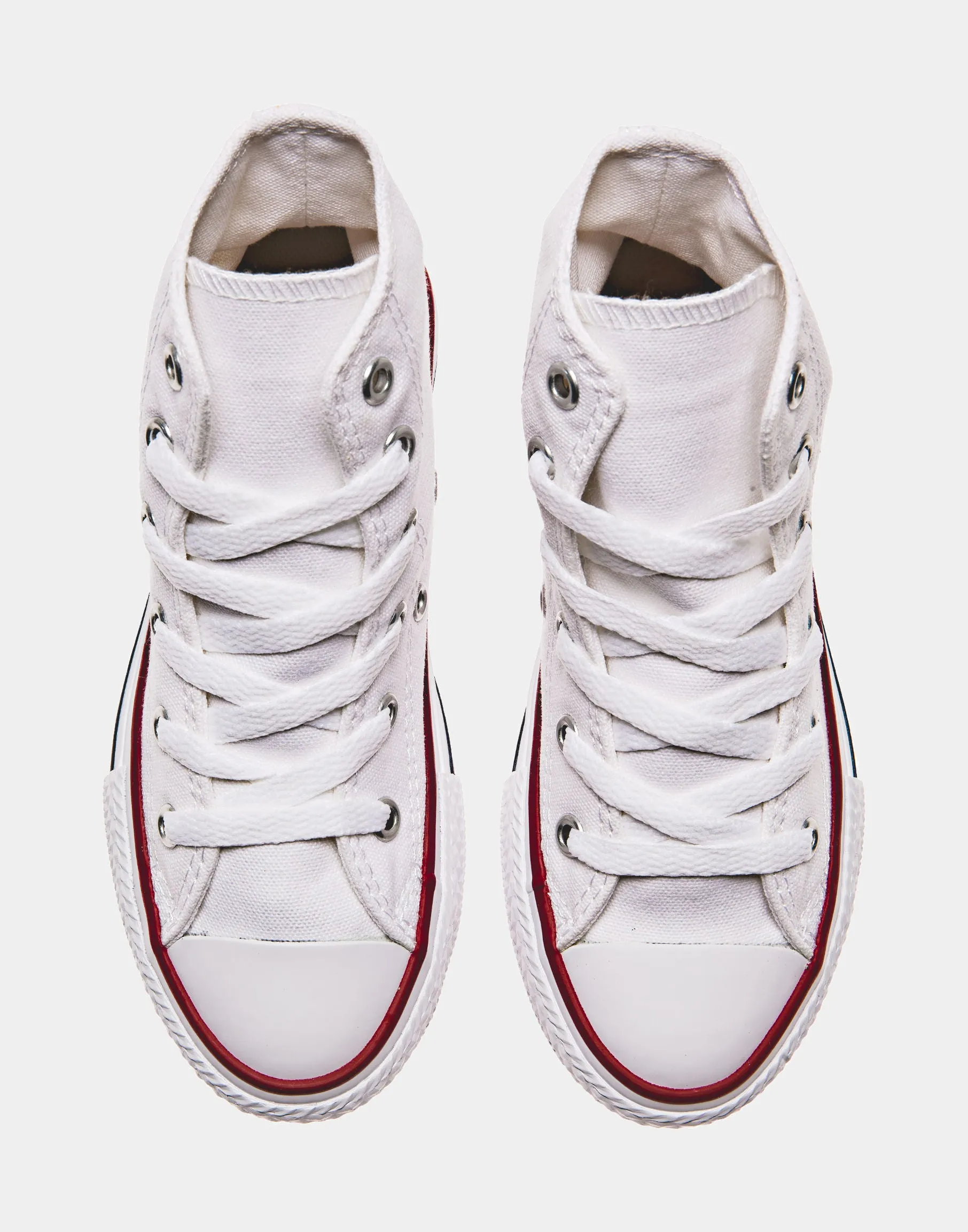 Chuck Taylor All Star Hi Preschool Lifestyle Shoes (White)