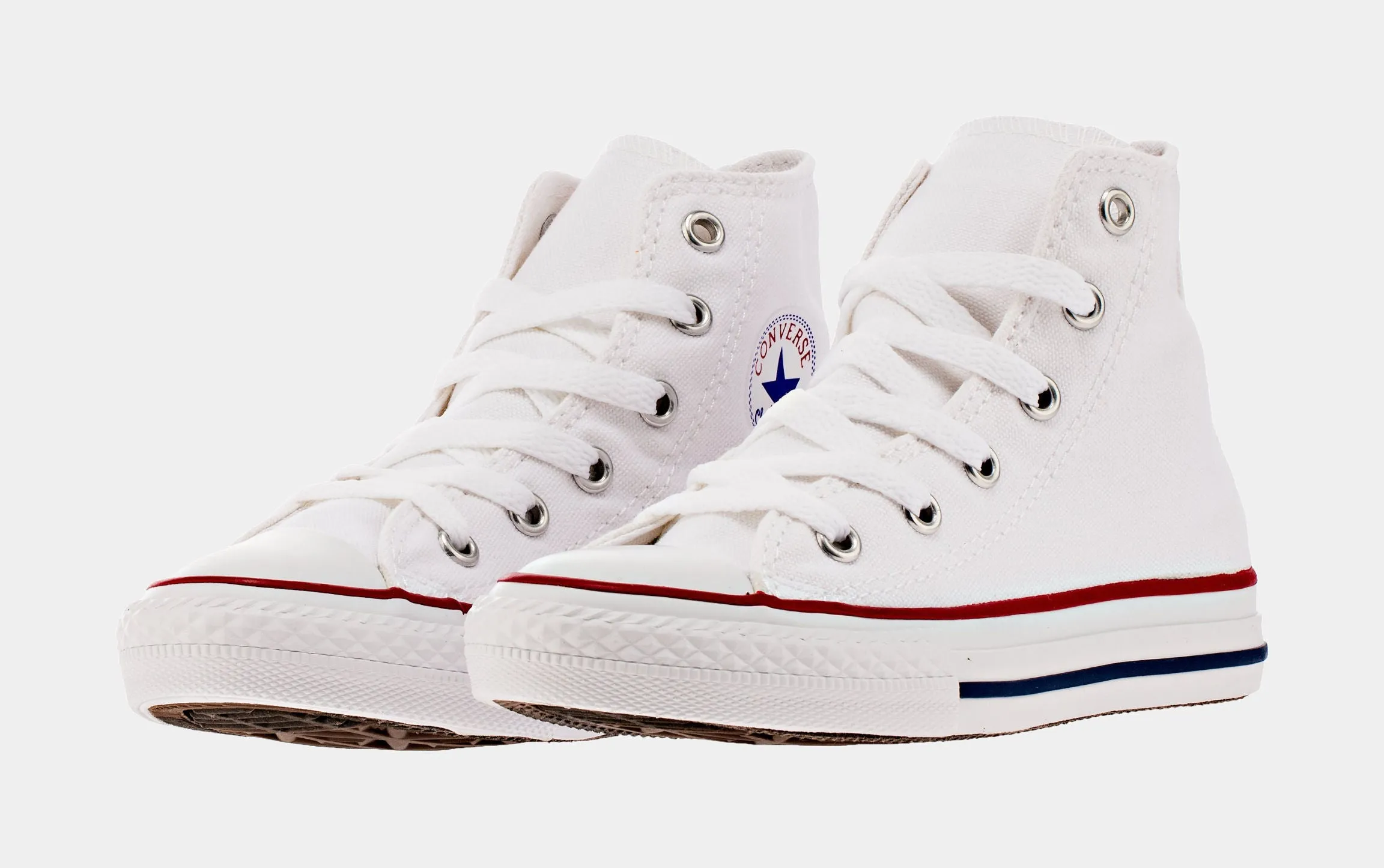 Chuck Taylor All Star Hi Preschool Lifestyle Shoes (White)