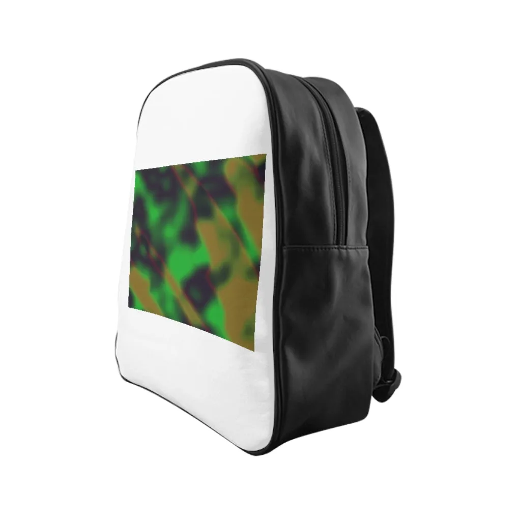 Colorful Painting School Backpack