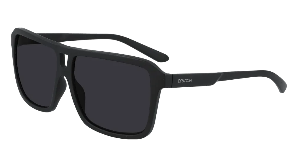 Dragon The Jam Upcycled LL Sunglasses - Matte Black Lumalens Smoke