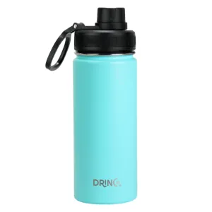 DRINCO® 18oz Stainless Steel Sport Water Bottle - Teal