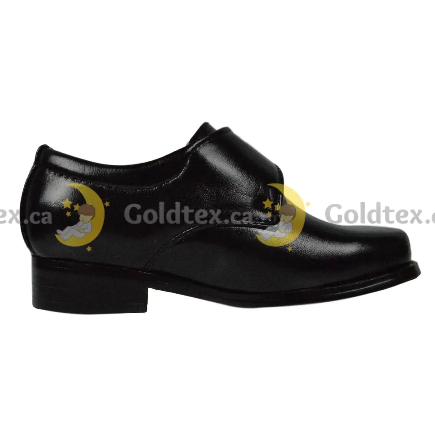 Formal Kids Wear Boy dress shoes with loop fastener