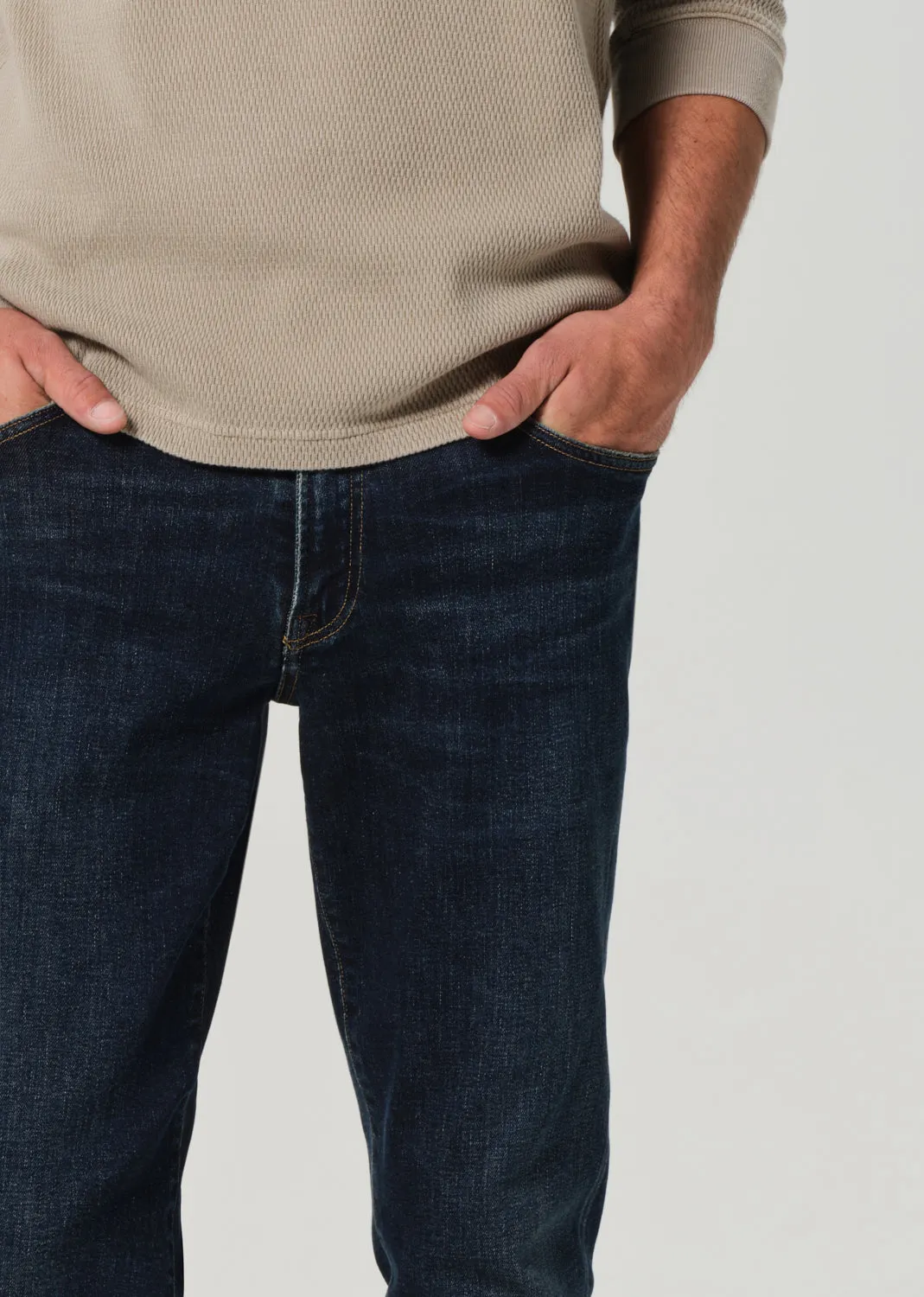 Gage Slim Straight Cashmere Denim in Prospect