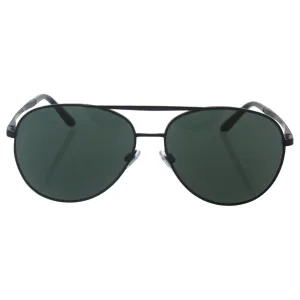 Giorgio Armani Ar 6030 3001/71 - Matte Black/green By Giorgio Armani For Men - 60-14-140 Mm Sunglasses  60-14-140 mm