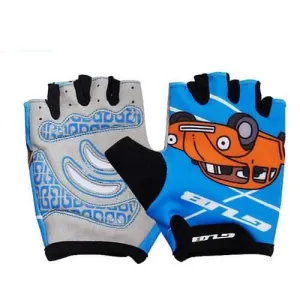 GUB S022 Children Cycling Half Finger Gloves Lycra Anti-Slip Gloves for Banlance and Pedal Bike Bicycle Boys Girls