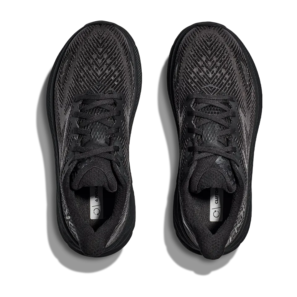 HOKA Men's Clifton 9 Black/Black