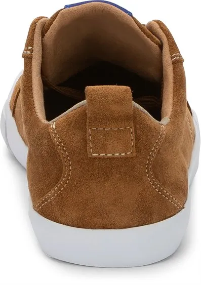 Justin Reba Tan Suede Okie Round Toe Casual Shoes for Women