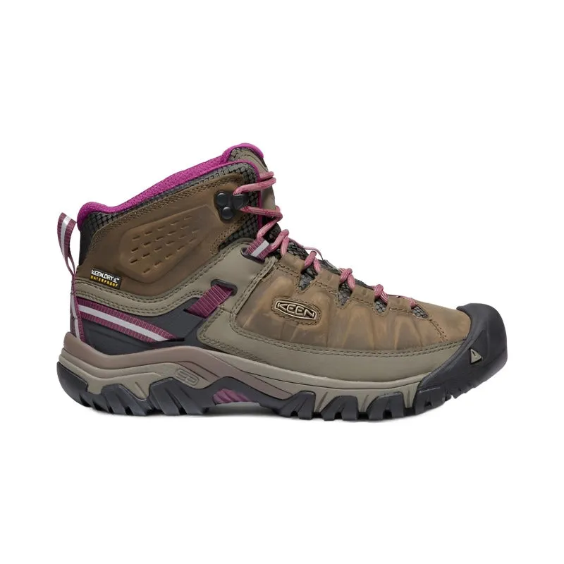 Keen Targhee III Mid Women's Waterproof Walking Boots - Weiss/Boysenberry