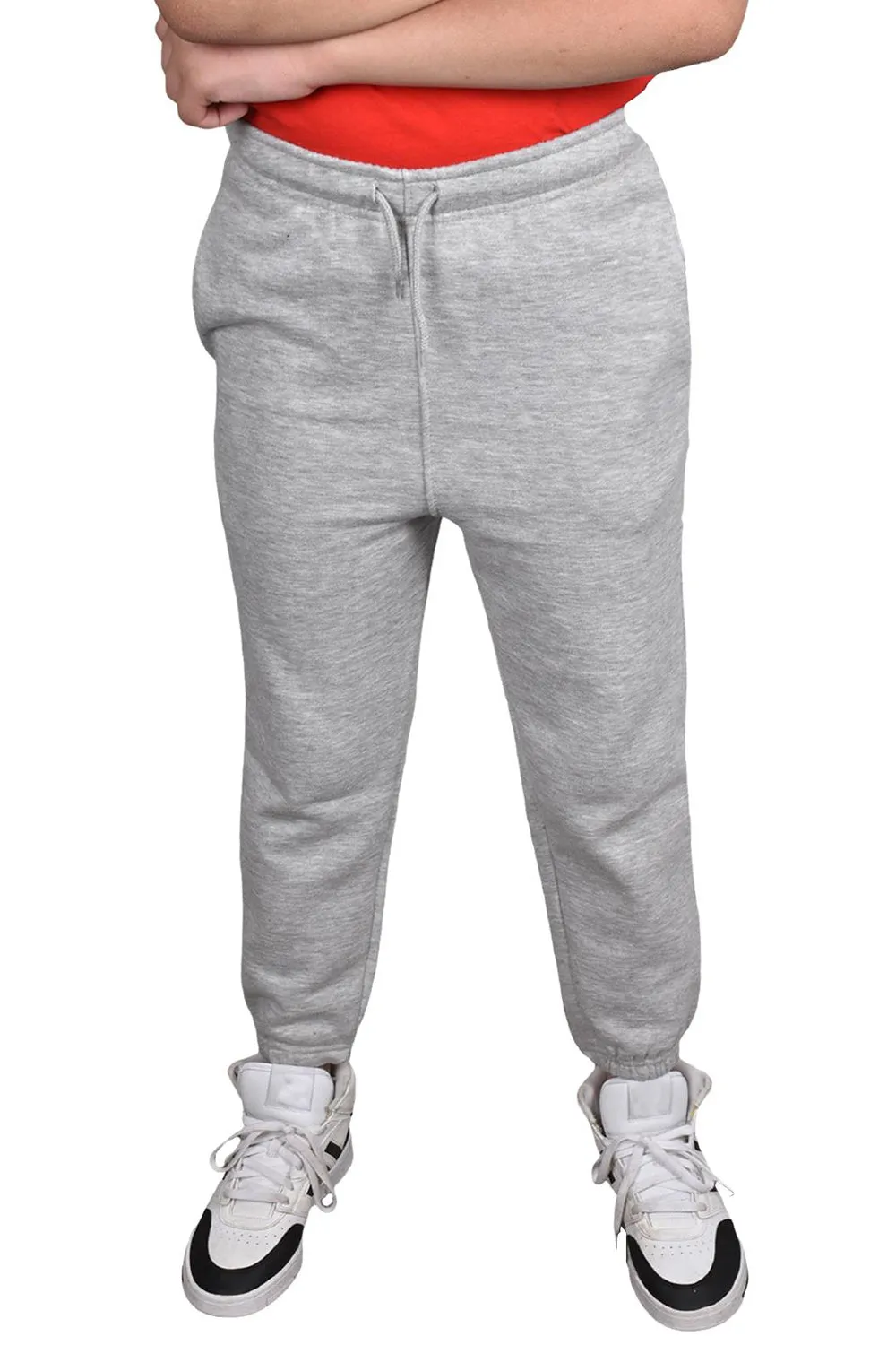 Kids Breathable Fleece Jogging Bottoms