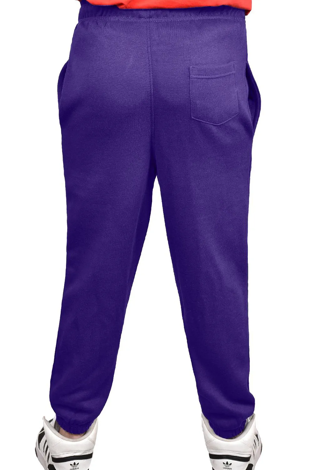 Kids Breathable Fleece Jogging Bottoms