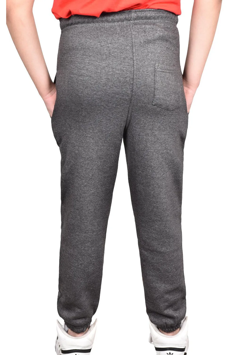 Kids Breathable Fleece Jogging Bottoms