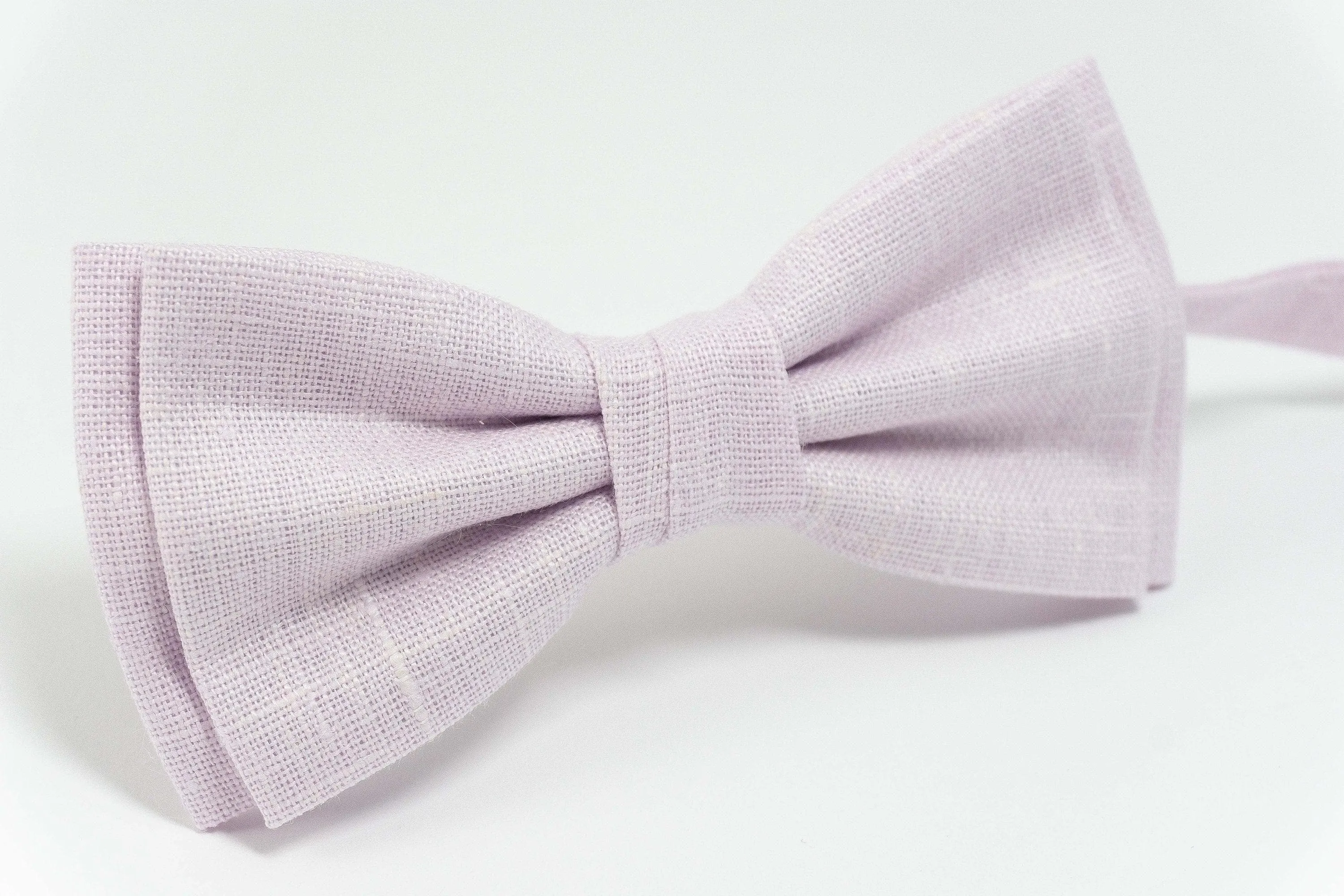 Light pink Pink Bow Tie