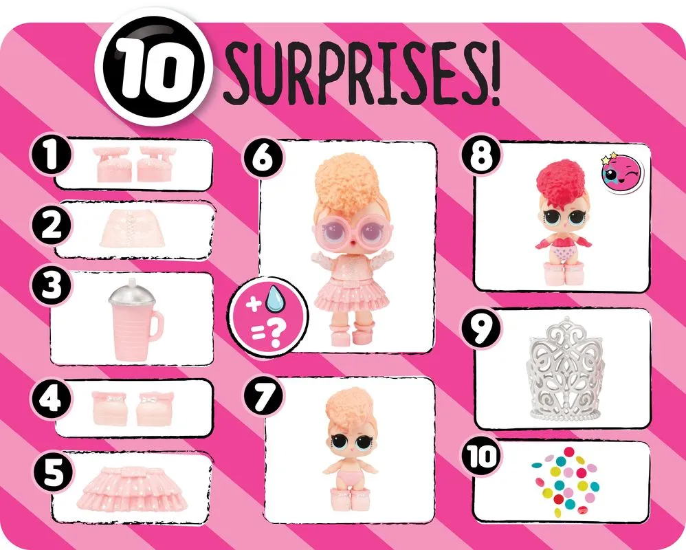 L.O.L. Surprise Confetti Pop Birthday Sisters 2 Pack