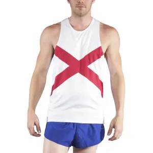 Men's Competitor Lite Printed Singlet [A-B] - Alabama