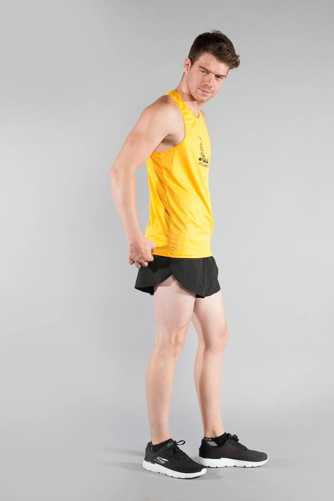 Men's Competitor Lite Printed Singlet [D-F] - Don't Tread on Me