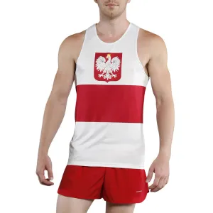 Men's Competitor Lite Printed Singlet [O-R] - Poland