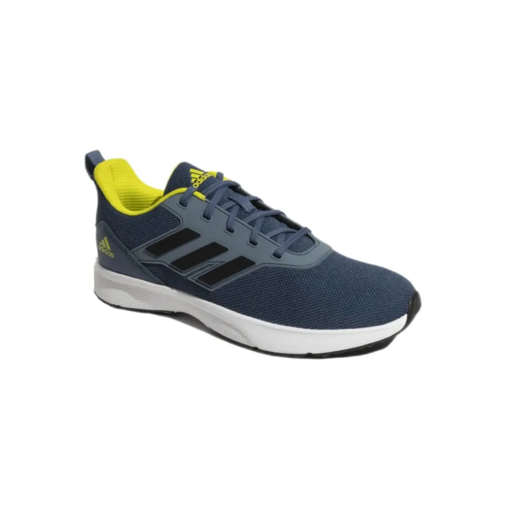 Men's Credulo Running Shoe (Wonder Steel/Core Black/Acid Yellow)