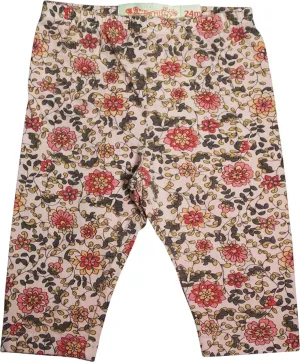 Mish - Baby Girls - 100% Cotton - Floral Capri Pants