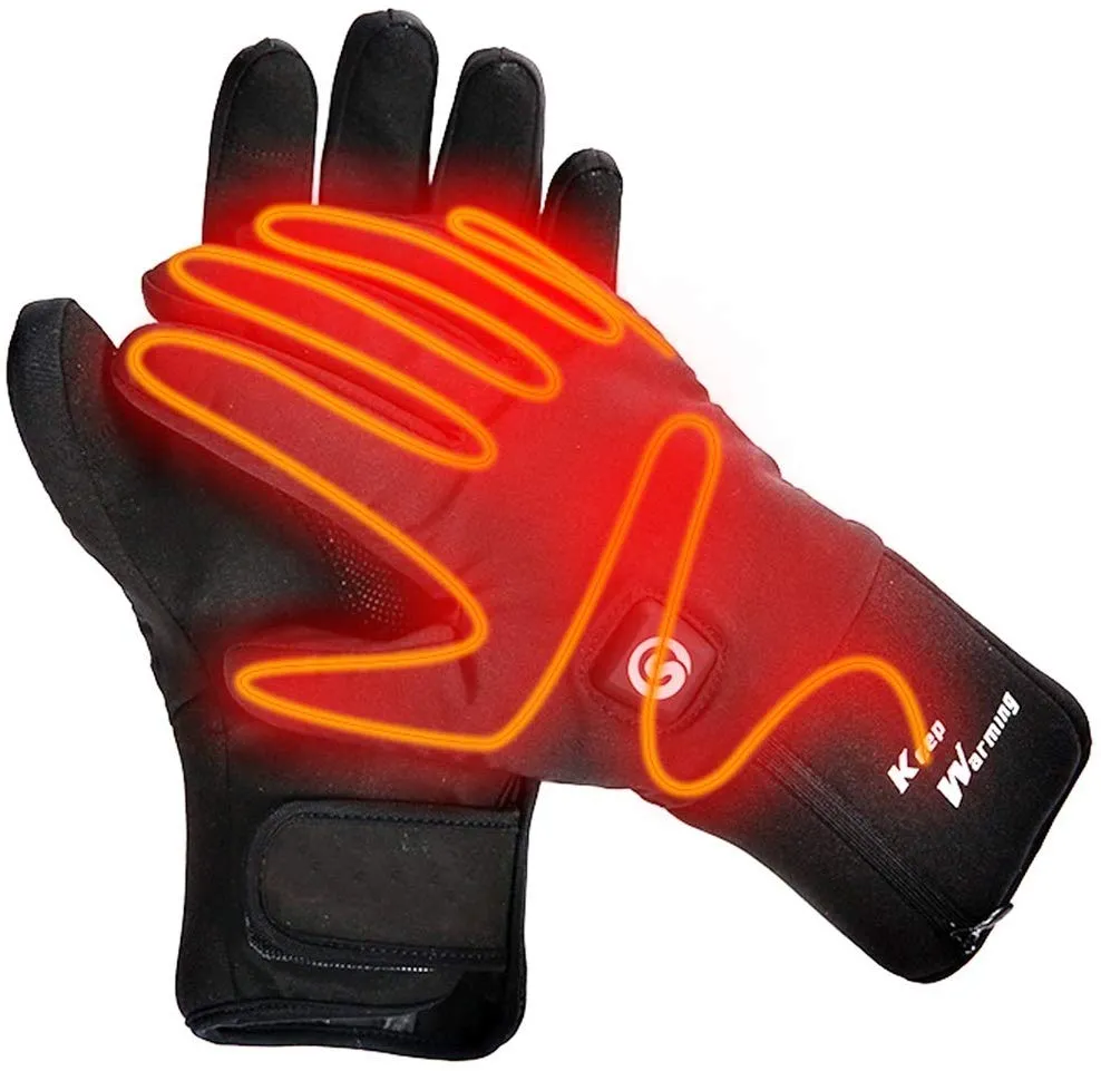 Rechargeable Battery Heated Gloves | Unisex Moderate Thickness Hand Warmer Savior Heated Gloves