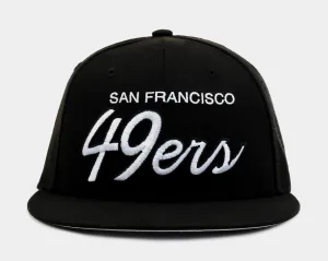 Shoe Palace Collection San Francisco 49ers 59Fifty Mens Fitted Hat (Black)