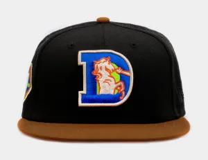 Shoe Palace Exclusive Gingerbread Denver Broncos 59Fifty Mens Fitted Hat (Black/Brown)