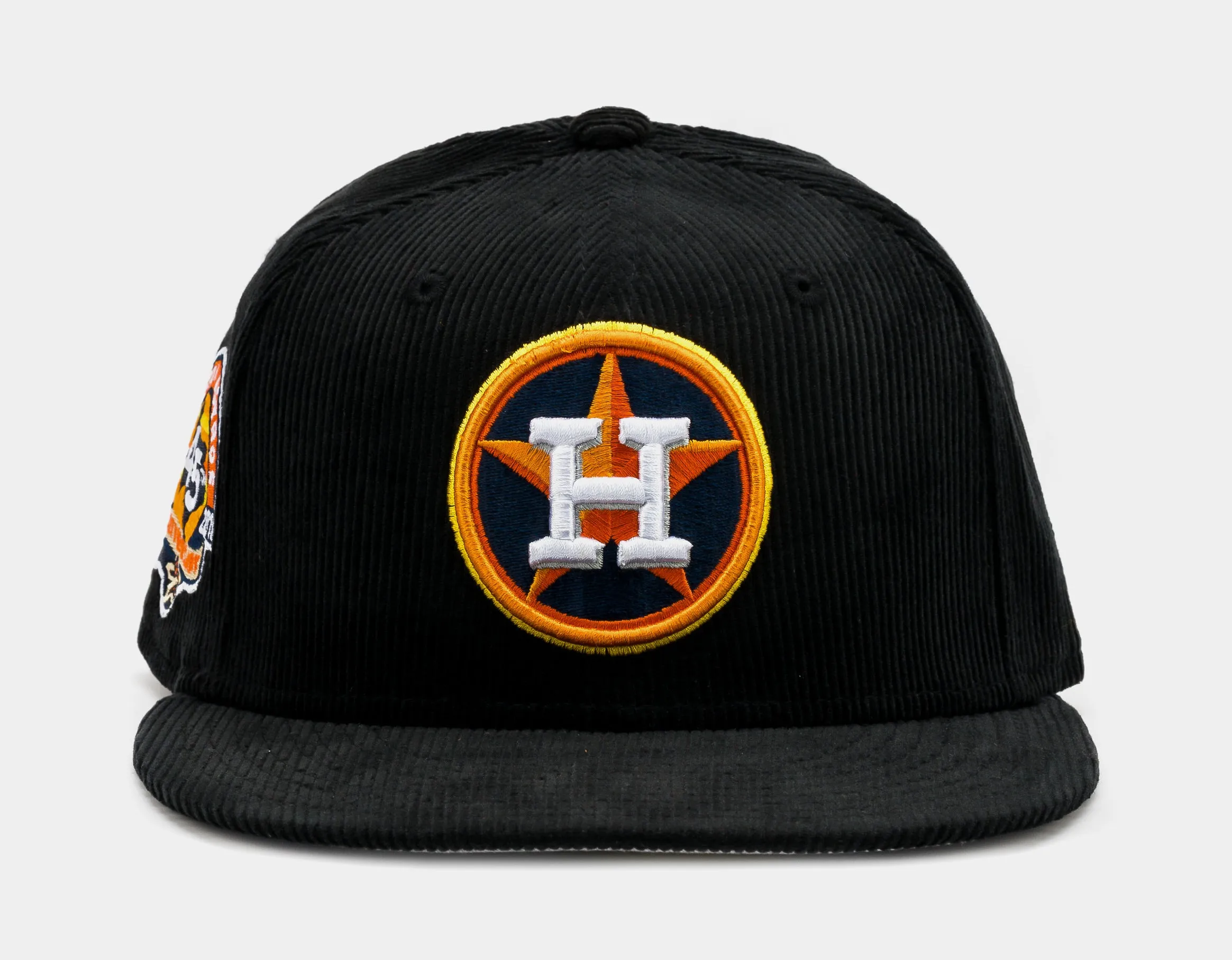 Shoe Palace Exclusive Houston Astros Black Corduroy 59Fifty Fitted Mens Hat (Black)