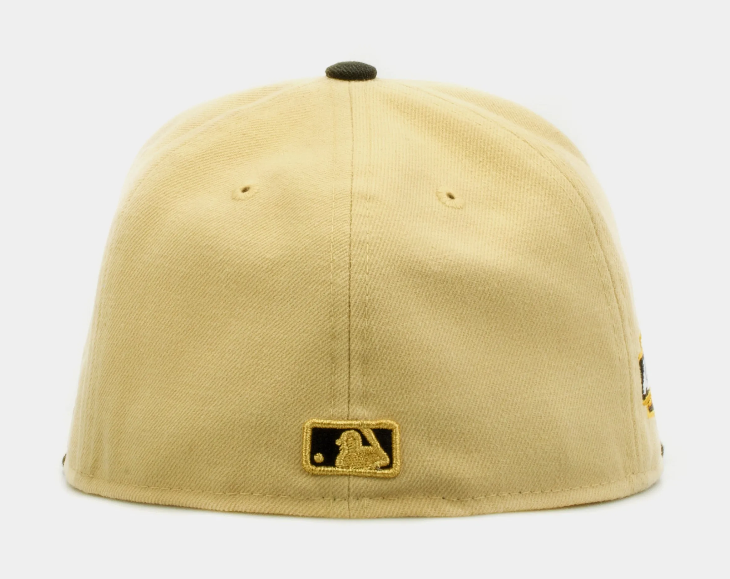 SP Exclusive Homage To LA Los Angeles Dodgers 59Fifty Mens Fitted Hat (Beige/Black)