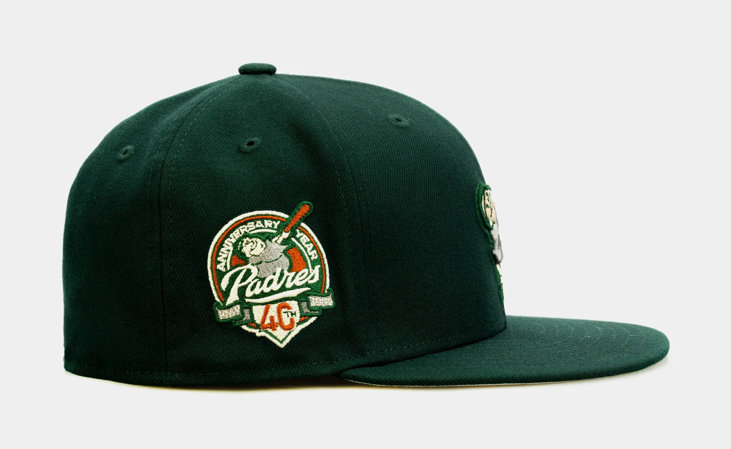 SP Exclusive St. Patty's Day San Diego Padres 59Fifty Mens Fitted Hat (Dark Green)