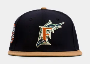 SP Exclusive Varsity Blues Florida Marlins 59Fifty Mens Fitted Hat (Navy/Pine)