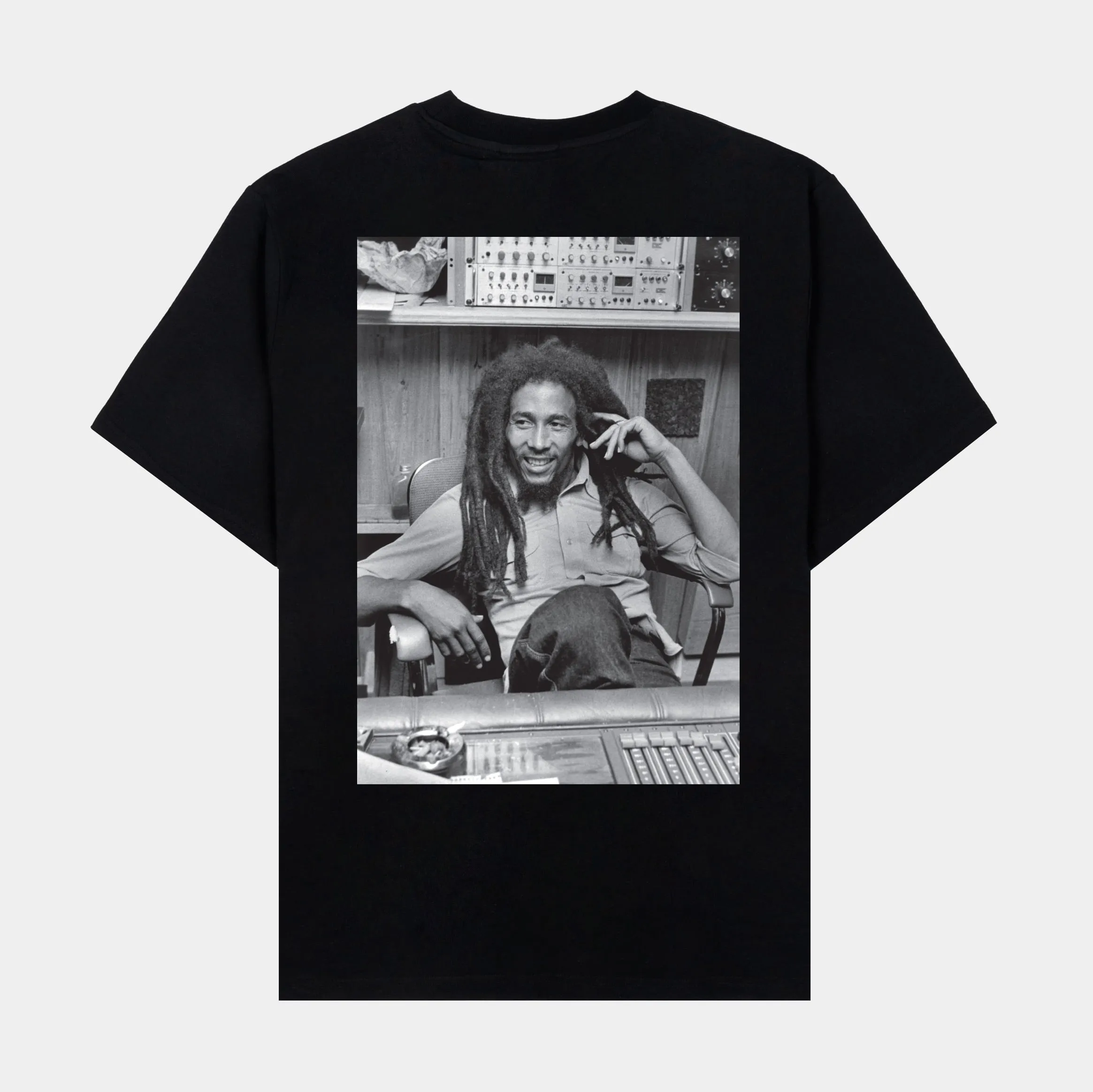 SP x Bob Marley Studio Mens Short Sleeve Shirt (Black/Grey)