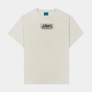 SP x Jaws Visitor Mens Short Sleeve Shirt (Beige)