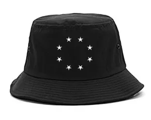 Stars Circle Goth Ghetto Bucket Hat