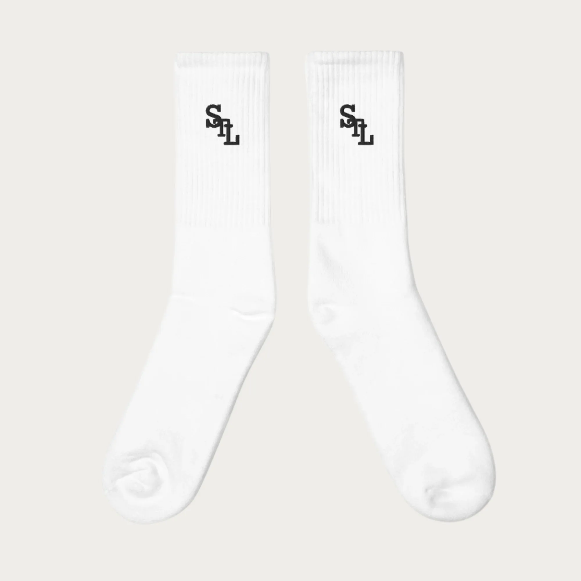 STL Slab Embroidered socks