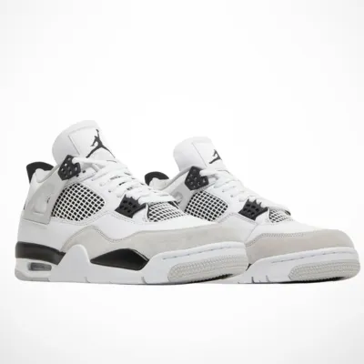 Women Air Jordan 4 Retro (Military Black)