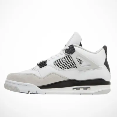 Women Air Jordan 4 Retro (Military Black)