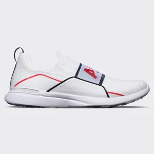 Women's TechLoom Bliss White / Red / Navy / Black