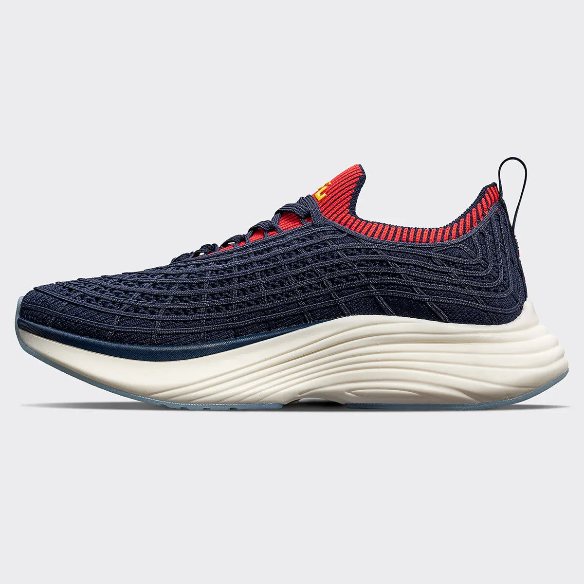 Women's TechLoom Zipline Navy / Red / Ribbed